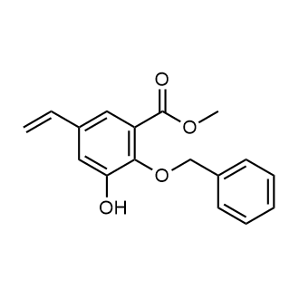 Methyl 2-(benzyloxy)-3-hydroxy-5-vinylbenzoate|CS-0870296