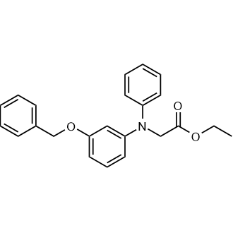 Ethyl n-(3-(benzyloxy)phenyl)-n-phenylglycinate|CS-0870299