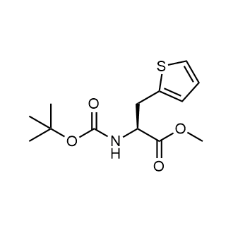 Methyl (s)-2-((tert-butoxycarbonyl)amino)-3-(thiophen-2-yl)propanoate|CS-0870374
