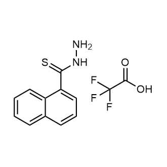Naphthalene-1-carbothiohydrazide 2,2,2-trifluoroacetate|CS-0870452