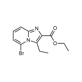 Ethyl 5-bromo-3-ethylimidazo[1,2-a]pyridine-2-carboxylate|CS-0870501