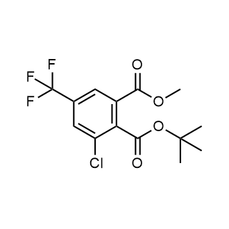 2-(tert-Butyl) 1-methyl 3-chloro-5-(trifluoromethyl)phthalate|CS-0870566