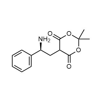 (s)-5-(2-Amino-2-phenylethyl)-2,2-dimethyl-1,3-dioxane-4,6-dione|CS-0870649