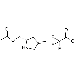 (s)-(4-Methylenepyrrolidin-2-yl)methyl acetate 2,2,2-trifluoroacetate|CS-0870652