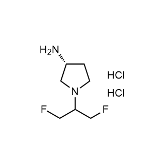 (r)-1-(1,3-Difluoropropan-2-yl)pyrrolidin-3-amine dihydrochloride|CS-0870654