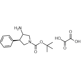 tert-Butyl (4r)-3-amino-4-phenylpyrrolidine-1-carboxylate oxalate|CS-0870671