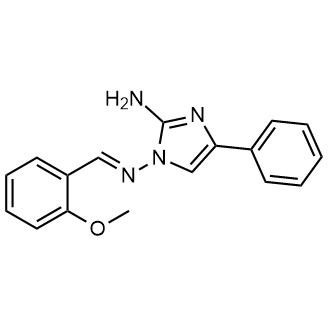 (e)-1-((2-Methoxybenzylidene)amino)-4-phenyl-1h-imidazol-2-amine|CS-0870842