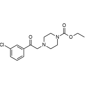 Ethyl 4-(2-(3-chlorophenyl)-2-oxoethyl)piperazine-1-carboxylate|CS-0870904