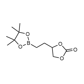 4-(2-(4,4,5,5-Tetramethyl-1,3,2-dioxaborolan-2-yl)ethyl)-1,3-dioxolan-2-one|CS-0870908