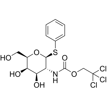 Phenyl 2-deoxy-1-thio-2-[[(2,2,2-trichloroethoxy)carbonyl]amino]-β-D-galactopyranoside|CS-0870927