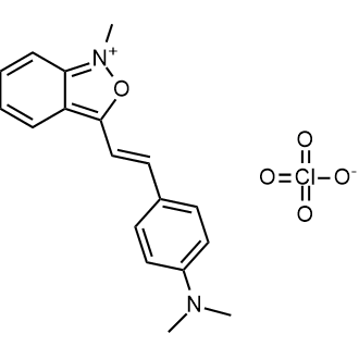 2,1-Benzisoxazolium, 3-[2-[4-(dimethylamino)phenyl]ethenyl]-1-methyl-, perchlorate|CS-0870946