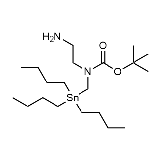 tert-Butyl (2-aminoethyl)((tributylstannyl)methyl)carbamate|CS-0871015