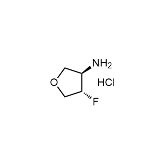 (3r,4s)-4-Fluorotetrahydrofuran-3-amine hydrochloride|CS-0871049