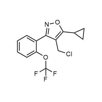 4-(Chloromethyl)-5-cyclopropyl-3-(2-(trifluoromethoxy)phenyl)isoxazole|CS-0871080