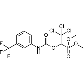 2,2,2-Trichloro-1-(dimethoxyphosphoryl)ethyl (3-(trifluoromethyl)phenyl)carbamate|CS-0871169