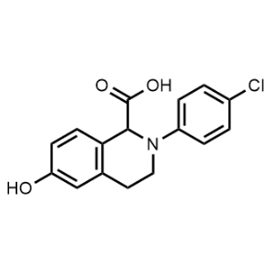 2-(4-Chlorophenyl)-6-hydroxy-1,2,3,4-tetrahydroisoquinoline-1-carboxylic acid|CS-0871275