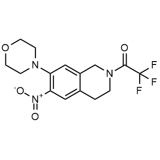 2,2,2-Trifluoro-1-(7-morpholino-6-nitro-3,4-dihydroisoquinolin-2(1h)-yl)ethan-1-one|CS-0871336