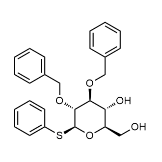 (2r,3r,4s,5r,6s)-4,5-Bis(benzyloxy)-2-(hydroxymethyl)-6-(phenylthio)tetrahydro-2h-pyran-3-ol|CS-0871363