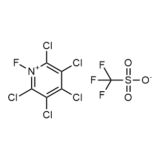 2,3,4,5,6-Pentachloro-1-fluoropyridin-1-ium trifluoromethanesulfonate|CS-0871395