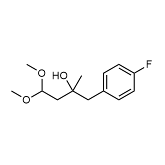 1-(4-Fluorophenyl)-4,4-dimethoxy-2-methylbutan-2-ol|CS-0871552