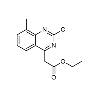 Ethyl 2-(2-chloro-8-methylquinazolin-4-yl)acetate|CS-0871587