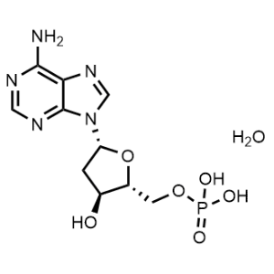 ((2r,3s,5r)-5-(6-Amino-9h-purin-9-yl)-3-hydroxytetrahydrofuran-2-yl)methyl dihydrogen phosphate hydrate|CS-0871653