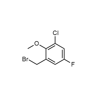 1-(Bromomethyl)-3-chloro-5-fluoro-2-methoxybenzene|CS-0871719