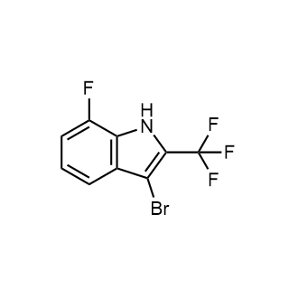 3-Bromo-7-fluoro-2-(trifluoromethyl)-1h-indole|CS-0871815