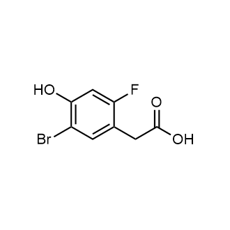 2-(5-Bromo-2-fluoro-4-hydroxyphenyl)acetic acid|CS-0871848
