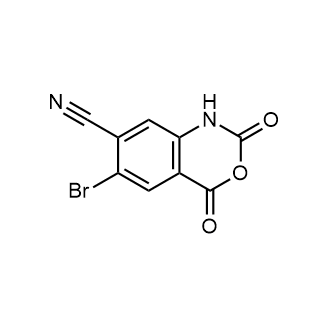 6-Bromo-2,4-dioxo-1,4-dihydro-2h-benzo[d][1,3]oxazine-7-carbonitrile|CS-0872243