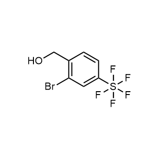 (2-Bromo-4-(pentafluoro-lambda6-sulfanyl)phenyl)methanol|CS-0872249