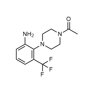 1-(4-(2-Amino-6-(trifluoromethyl)phenyl)piperazin-1-yl)ethan-1-one|CS-0872313