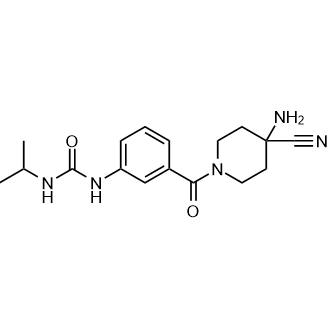 1-(3-(4-Amino-4-cyanopiperidine-1-carbonyl)phenyl)-3-isopropylurea|CS-0872335