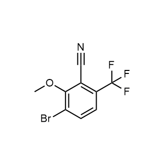 3-Bromo-2-methoxy-6-(trifluoromethyl)benzonitrile|CS-0872380