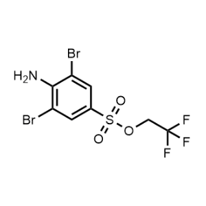 2,2,2-Trifluoroethyl 4-amino-3,5-dibromobenzenesulfonate|CS-0872485