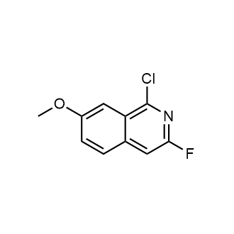 1-Chloro-3-fluoro-7-methoxyisoquinoline|CS-0872867