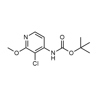 tert-Butyl (3-chloro-2-methoxypyridin-4-yl)carbamate|CS-0872960