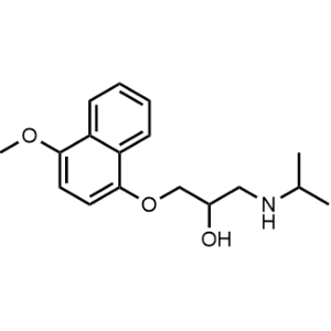 1-(Isopropylamino)-3-((4-methoxynaphthalen-1-yl)oxy)propan-2-ol|CS-0873000