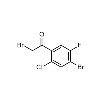 2-Bromo-1-(4-bromo-2-chloro-5-fluorophenyl)ethan-1-one|CS-0873115