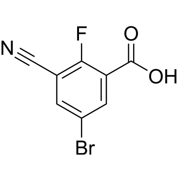 5-Bromo-3-cyano-2-fluorobenzoic acid|CS-0873150