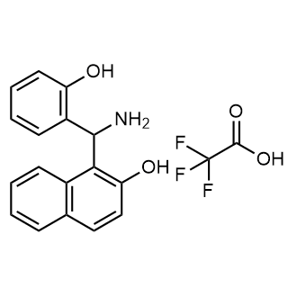 2-Naphthalenol, 1-[amino(2-hydroxyphenyl)methyl]-, 2,2,2-trifluoroacetate|CS-0873691