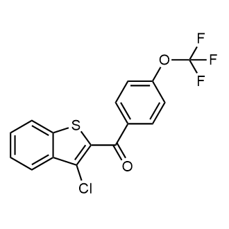 (3-Chlorobenzo[b]thiophen-2-yl)(4-(trifluoromethoxy)phenyl)methanone|CS-0873785