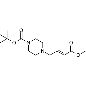 tert-Butyl 4-(4-methoxy-4-oxobut-2-en-1-yl)piperazine-1-carboxylate|CS-0873793