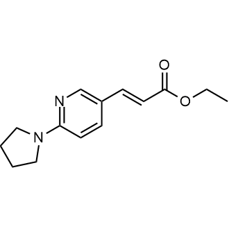Ethyl 3-[6-(1-pyrrolidinyl)-3-pyridinyl]-2-propenoate|CS-0873840