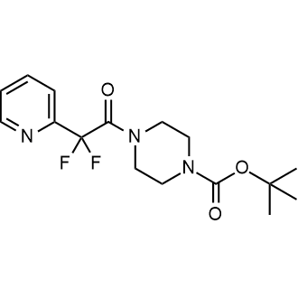 tert-Butyl 4-(2,2-difluoro-2-(pyridin-2-yl)acetyl)piperazine-1-carboxylate|CS-0873959