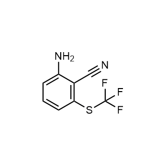 2-Amino-6-((trifluoromethyl)thio)benzonitrile|CS-0873962