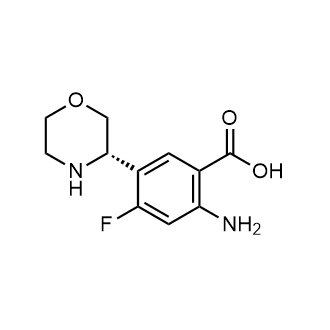 (s)-2-Amino-4-fluoro-5-(morpholin-3-yl)benzoic acid|CS-0874341