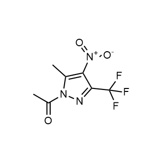 1-(5-Methyl-4-nitro-3-(trifluoromethyl)-1h-pyrazol-1-yl)ethan-1-one|CS-0874613