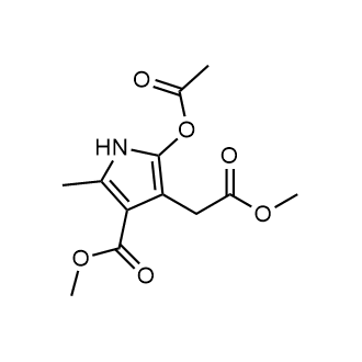 Methyl 5-acetoxy-4-(2-methoxy-2-oxoethyl)-2-methyl-1h-pyrrole-3-carboxylate|CS-0874821
