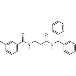 N-(3-(Benzhydrylamino)-3-oxopropyl)-3-methylbenzamide|CS-0874862